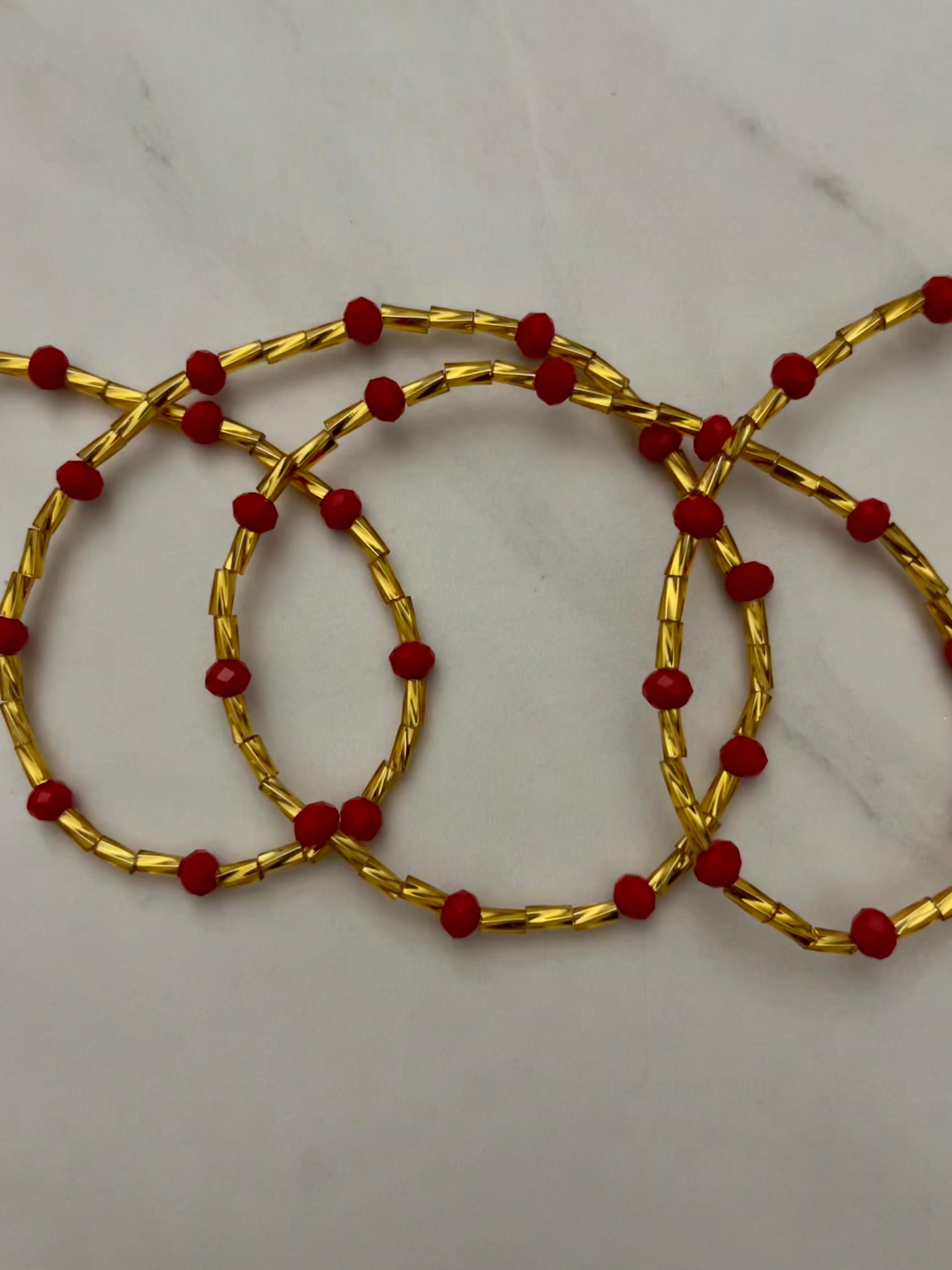 Cherry Waist Beads