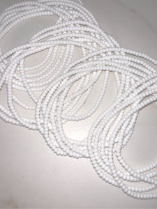 Purified White Waist Beads