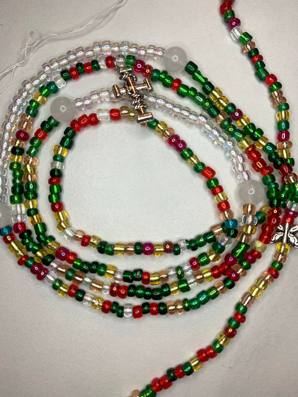 Anchored in Faith Waist Bead