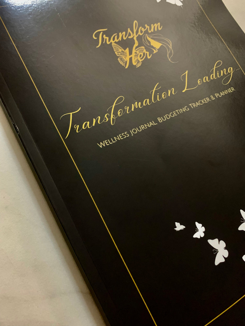 Transformation Loading Wellness Journal, Budgeting Tacker & Planner